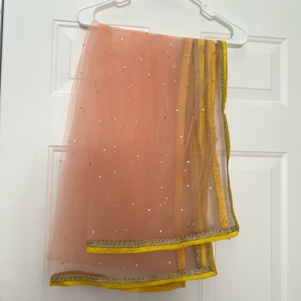 Lehenga With Blouse Multicolored - image 1